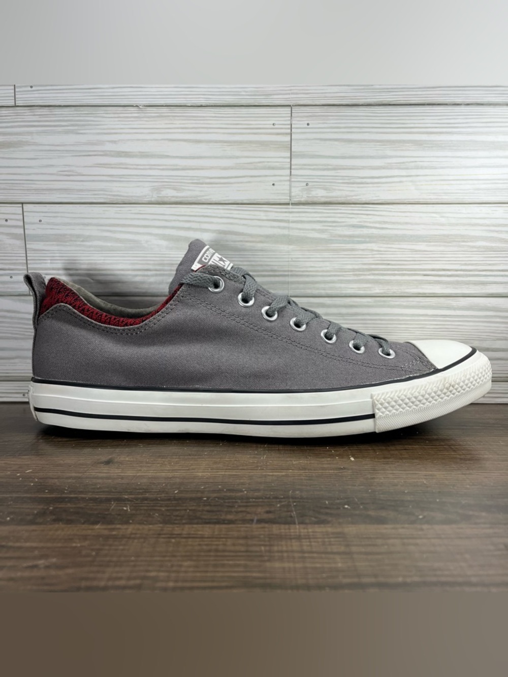 Converse Chuck Taylor All Star Low Gray Shoes - M 12 - W 14‎
